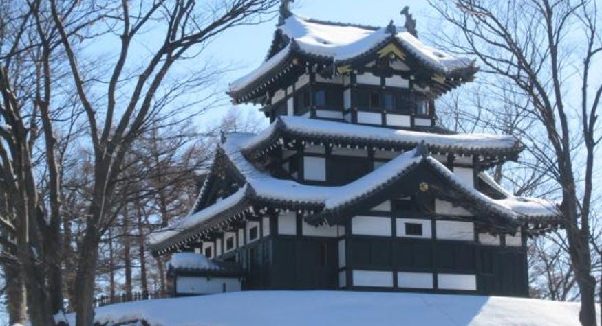 Takada Castle Three-storey Turret, Japan